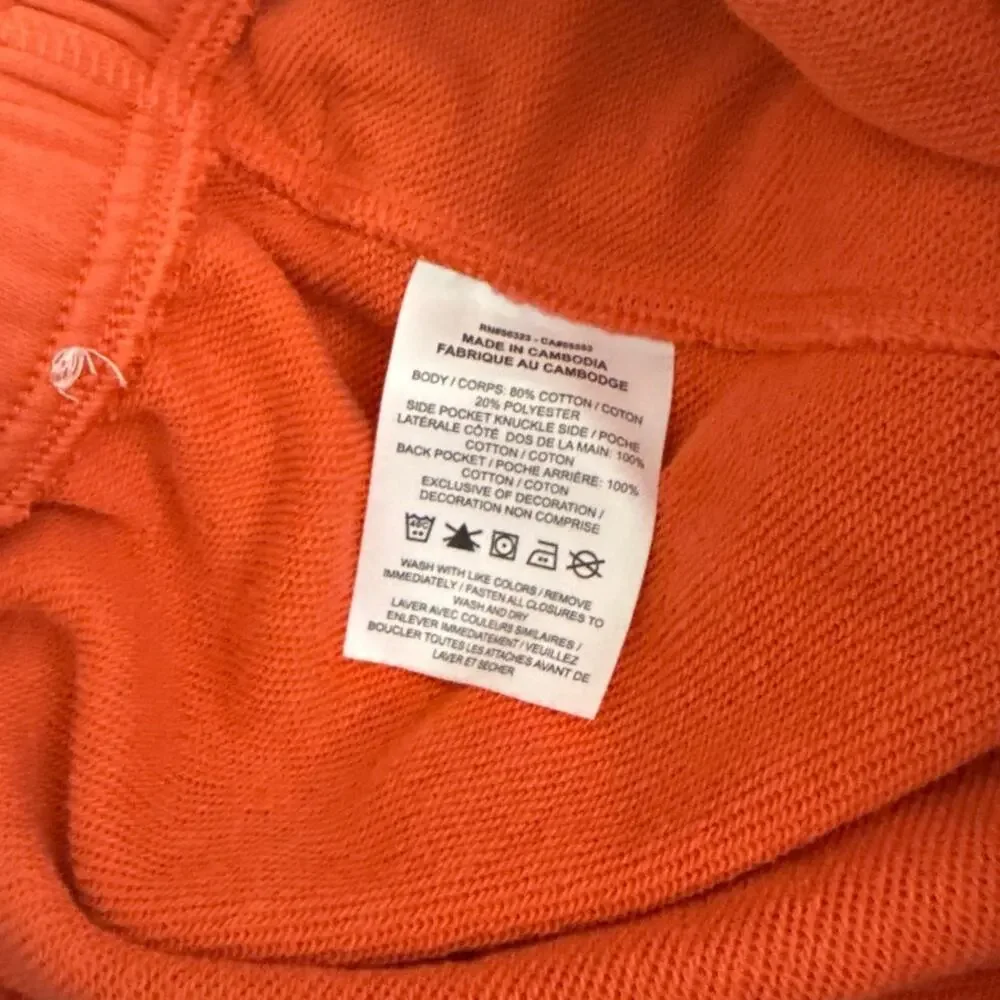 Nike Club Woven Flow French Terry Athletic Casual Shorts Coral Size Men's Small